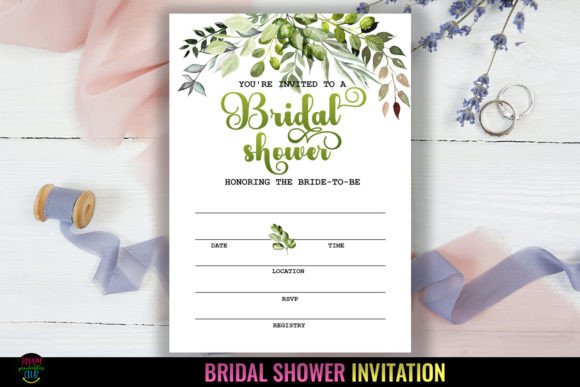 Download Bridal Shower Party Invitations Template - Party invitations Collection