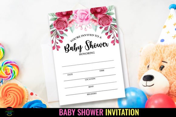 Download Baby Shower Party Invitations I Template - Party invitations Collection